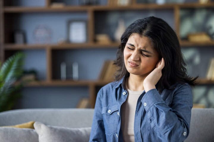 earache problem in a young Indian girl