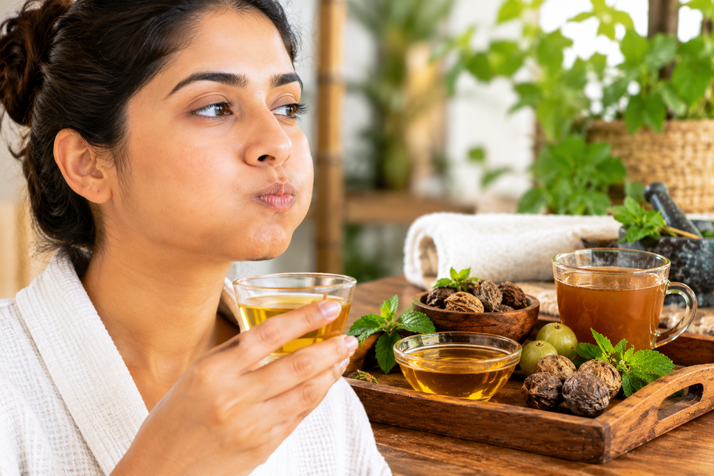 Ayurvedic Oil Pulling Rituals