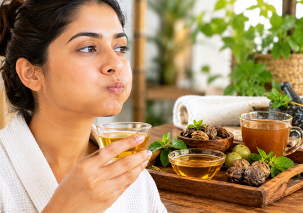 Ayurvedic Oil Pulling Ritual