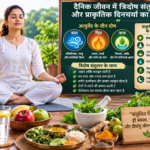 tridosha santulan aur dincharya ka mahav: infographic
