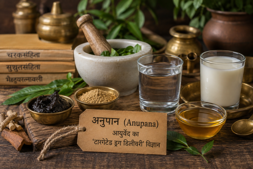 अनुपान (Anupana) infographic