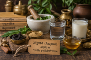 अनुपान (Anupana) infographic