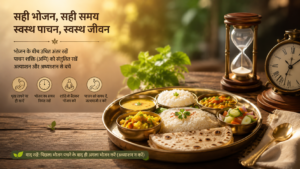 mindful eating thali and timely digestion